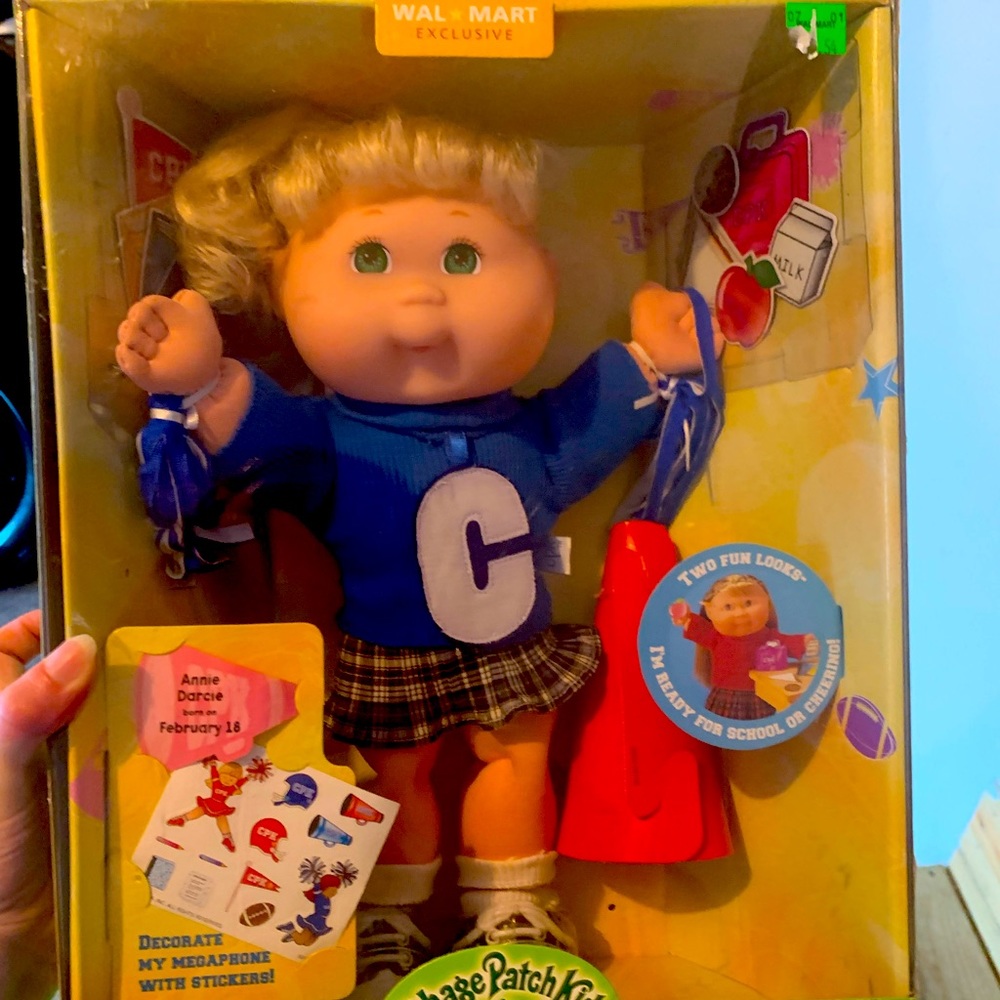 Cabbage patch school time cheerleader